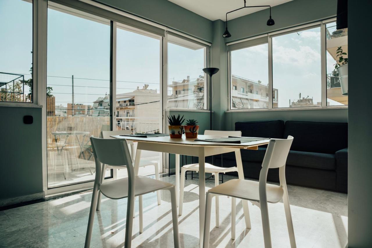 Loft With Private Parking Apartman Athén Kültér fotó