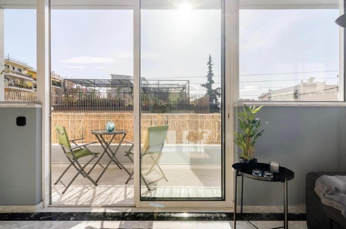 Loft With Private Parking Apartman Athén Kültér fotó