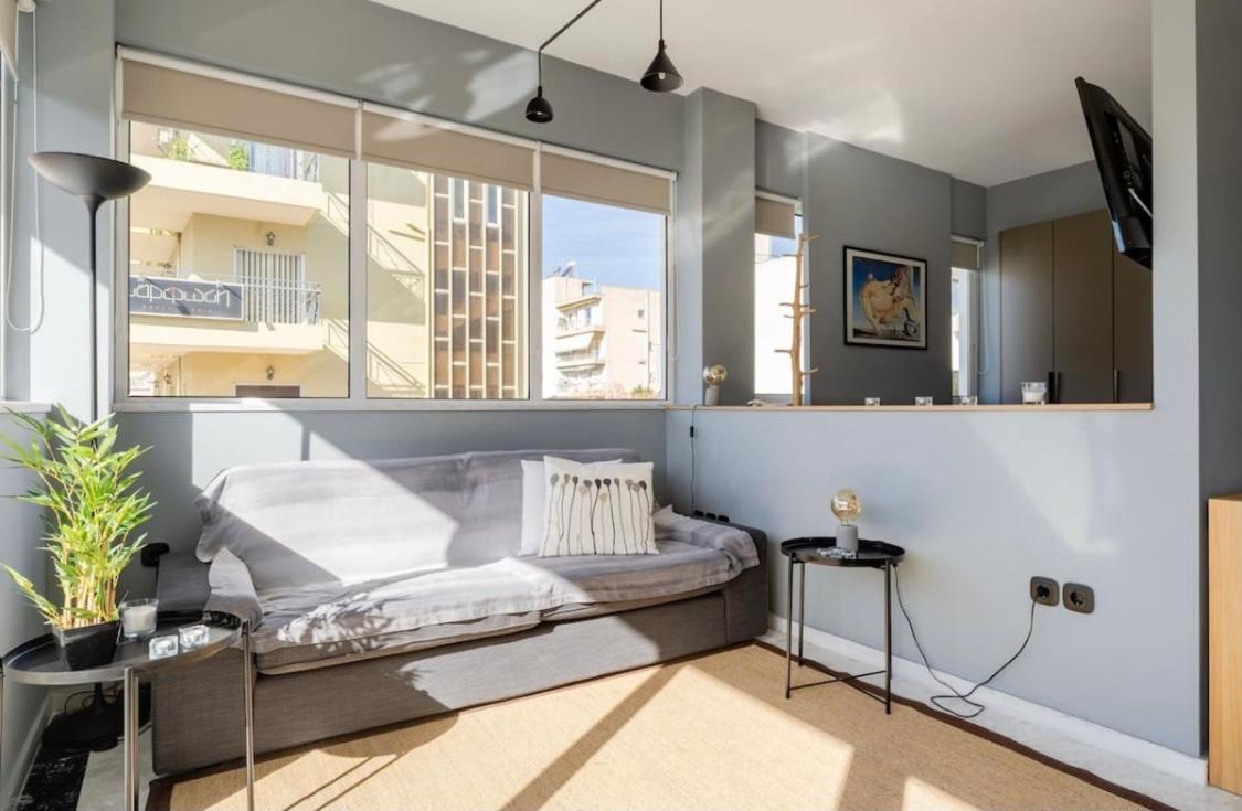 Loft With Private Parking Apartman Athén Kültér fotó